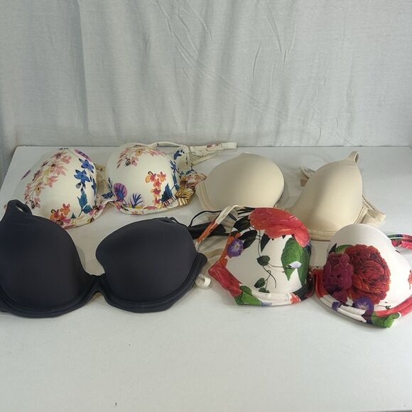 Soma 34C Embraceable Perfect Coverage Underwire Bra Lot Of 4 - Picture 2 of 5
